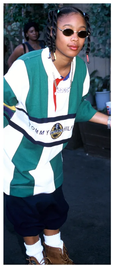 Photograph from the print edition, hip hop fashion section