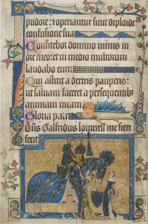 Page from a medieval manuscript, from the print edition